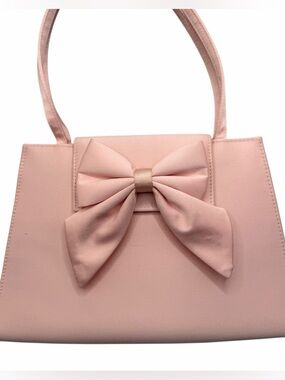 Talbots Satin Evening Bag with Bow